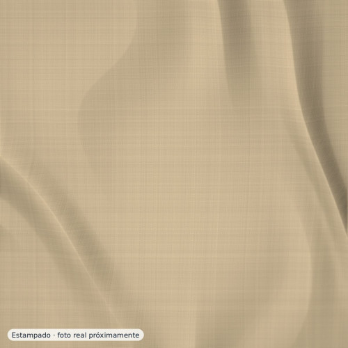 Algodón acabado sanitario estampado matrioshka beige — 100% algodón