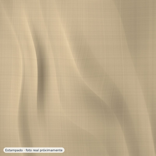 Algodón estampado floral beige blanco — 100% algodón