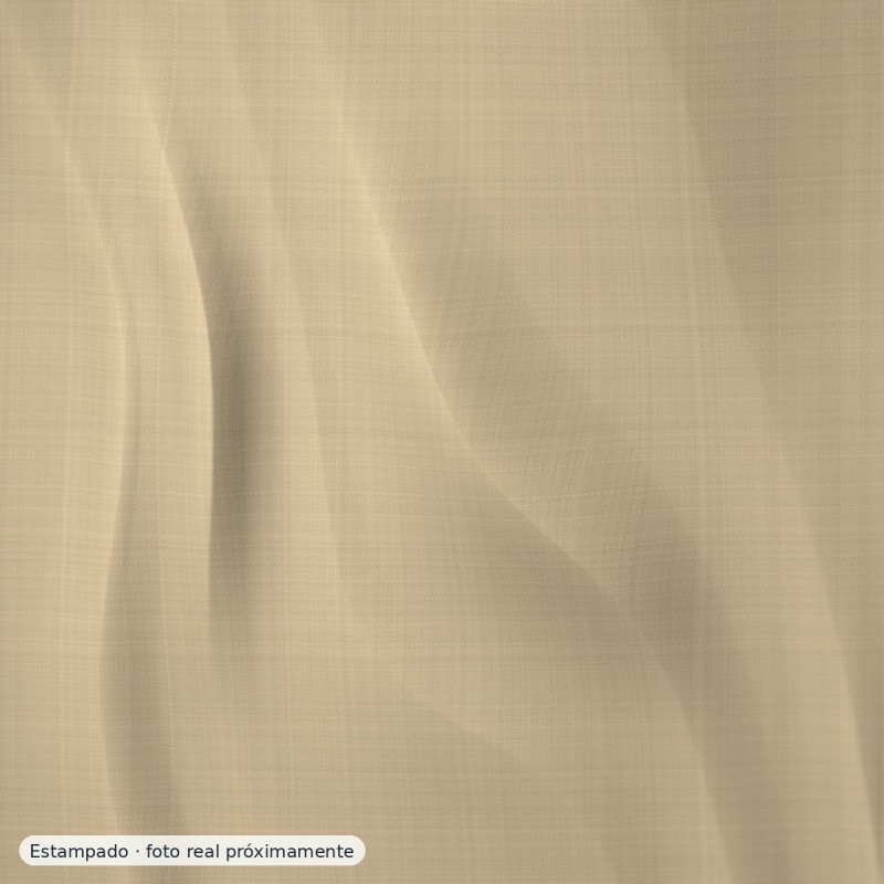 Algodón estampado floral beige blanco — 100% algodón