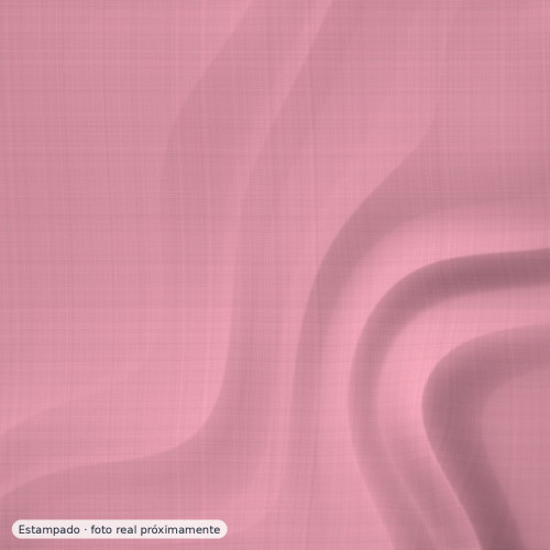 Algodón estampado floral rosa blanco — 100% algodón