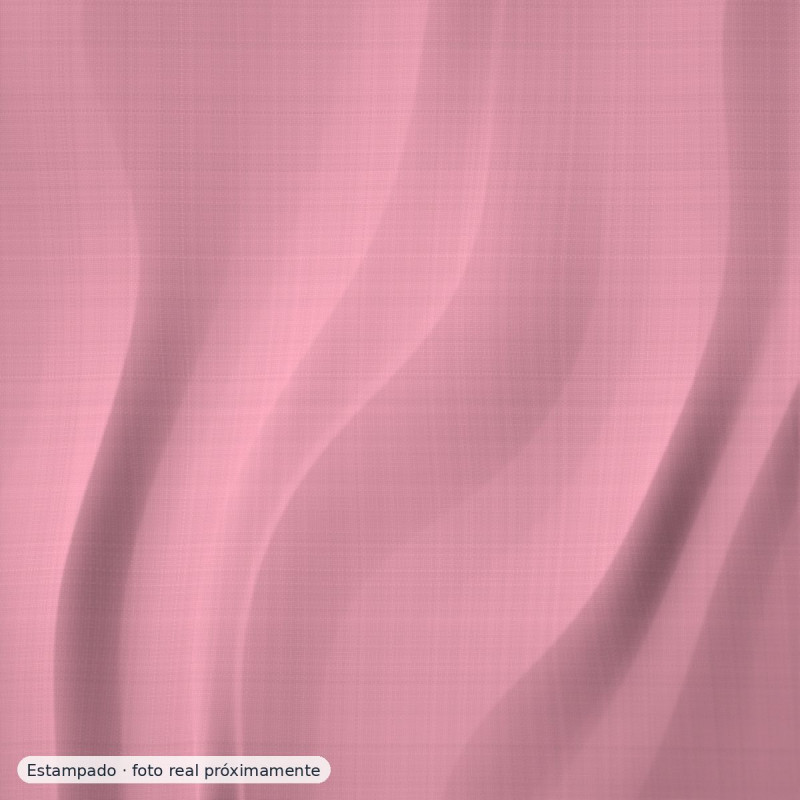 Algodón estampado furgonetas hippie rosa — 100% algodón