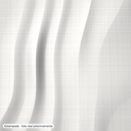 Algodón estampado monstruo de colores blanco — 100% algodón