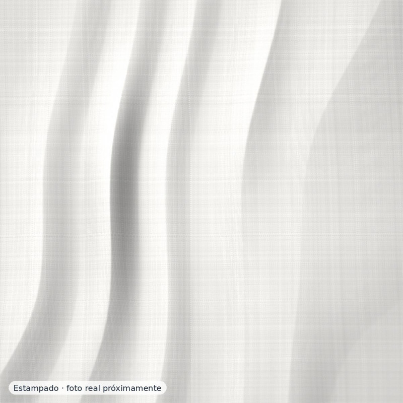 Algodón estampado monstruo de colores blanco — 100% algodón