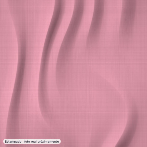 Algodón popelín antimanchas leopardo rosa naranja — 100% algodón