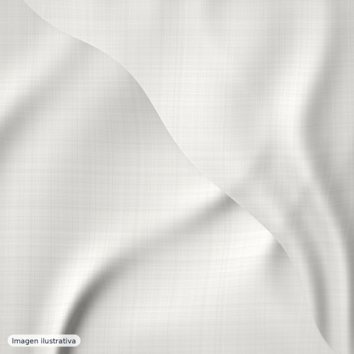 Batista de algodón blanca — 100% algodón