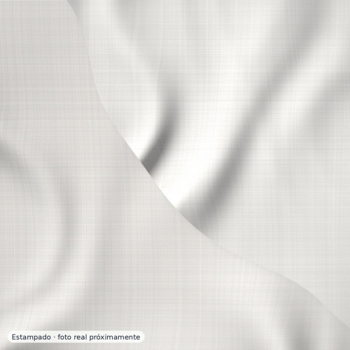 Batista estrellas blanco y negro — 100% algodón