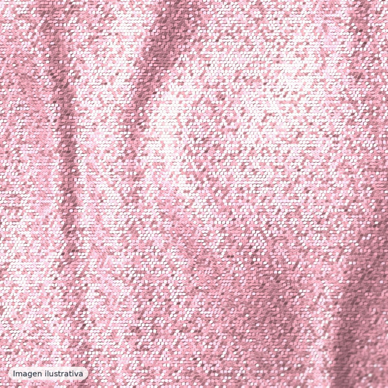 Blonda rosa magenta con lentejuela mini — 100% poliéster