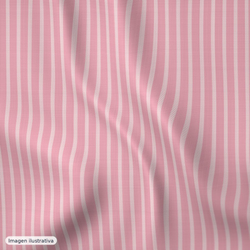Brocado rayas alpujarreña rosado — 45% poliéster