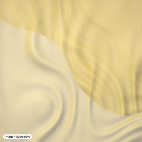 Can can amarillo — 100% poliamida