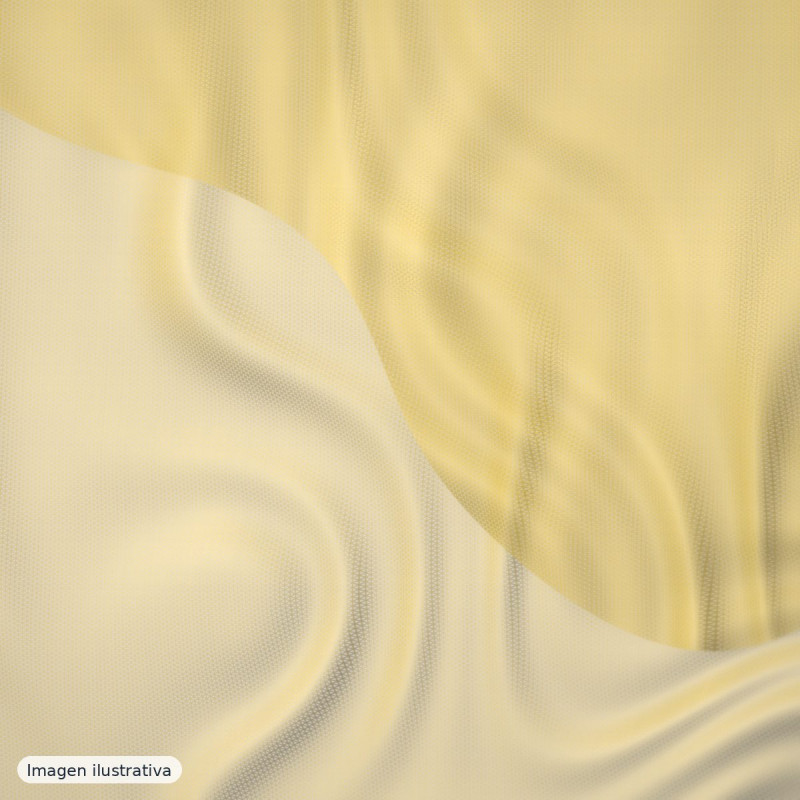 Can can amarillo — 100% poliamida