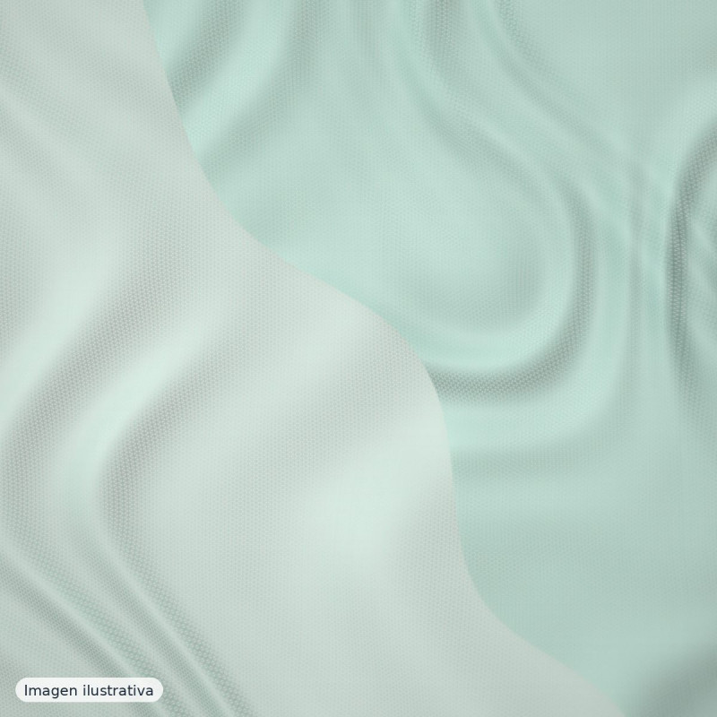 Can can verde agua — 100% poliamida