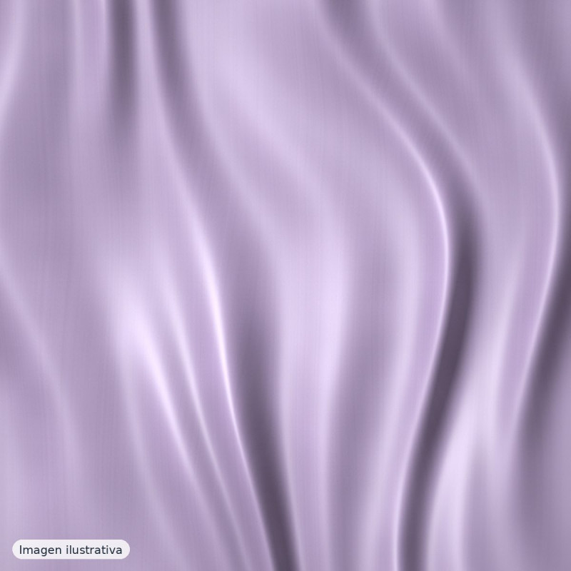 Charmeuse spandex lila pastel — 97% poliéster