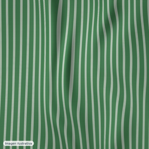 Chester campero rayado verde — 70% viscosa