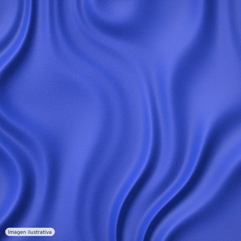 Crep mate azul eléctrico — 100% poliéster