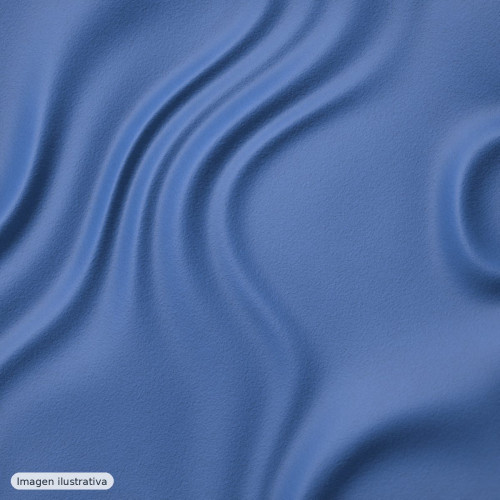 Crep mate azul ultramar — 100% poliéster Crep mate azul ultramar — 100% poliéster