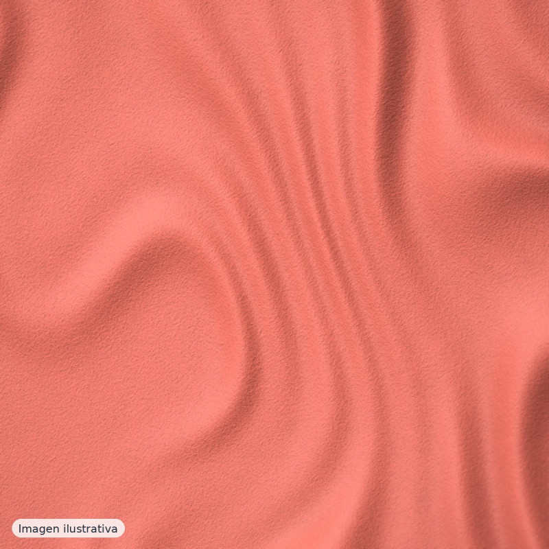 Crep mate coral suave — 100% poliéster