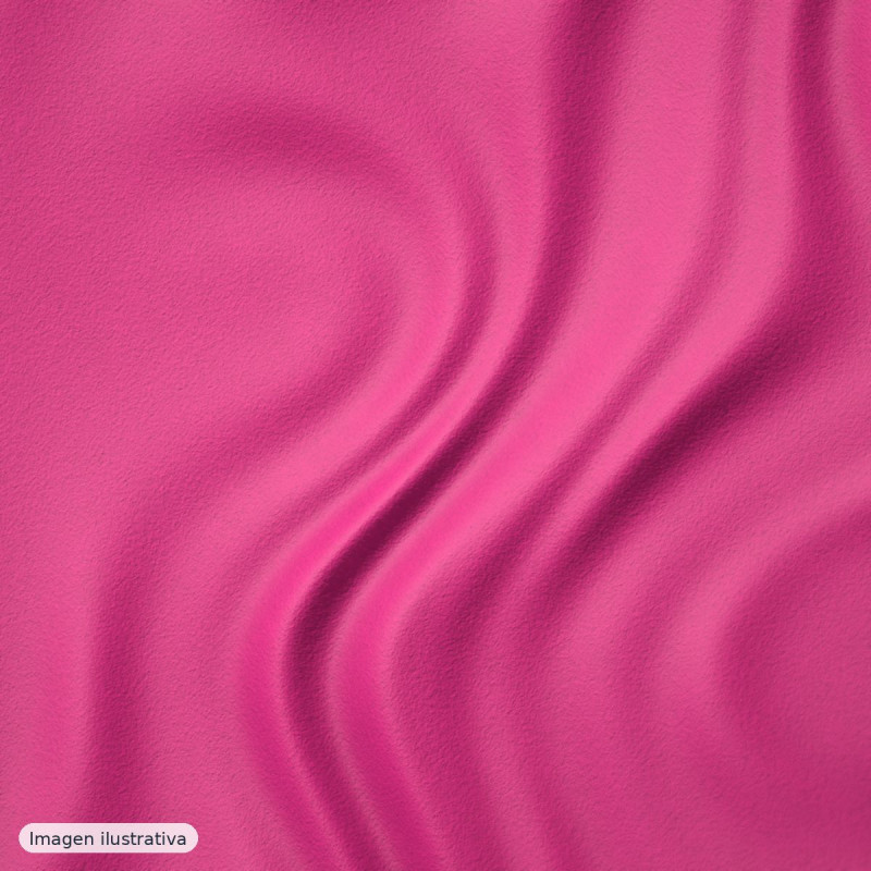 Crep mate fucsia claro — 100% poliéster