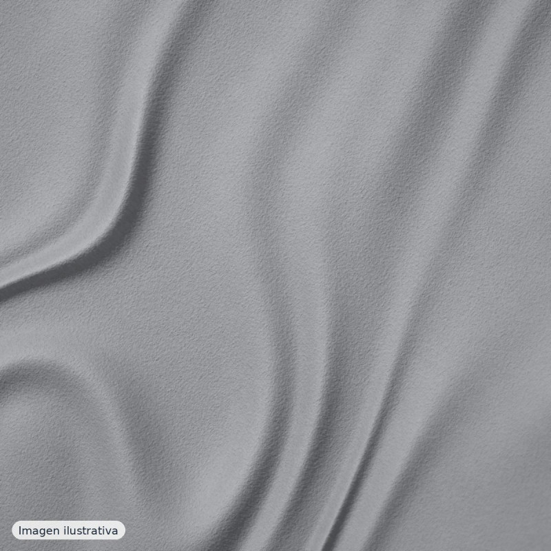 Crep mate gris plomo — 100% poliéster