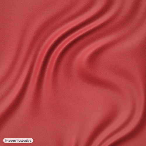 Crep mate rojo coral — 100% poliéster