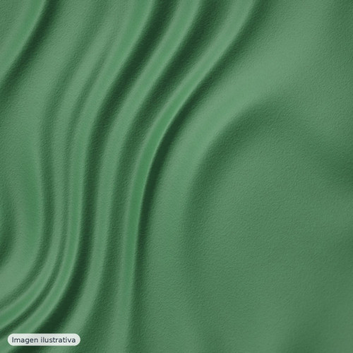 Crep mate verde — 100% poliéster Crep mate verde — 100% poliéster