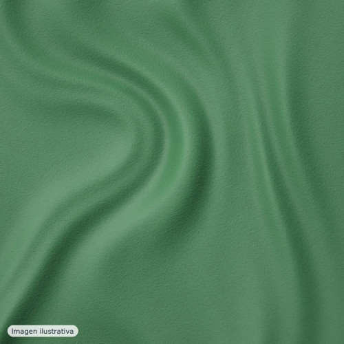 Crep mate verde lago — 100% poliéster Crep mate verde lago — 100% poliéster
