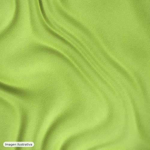Crep mate verde lima — 100% poliéster Crep mate verde lima — 100% poliéster