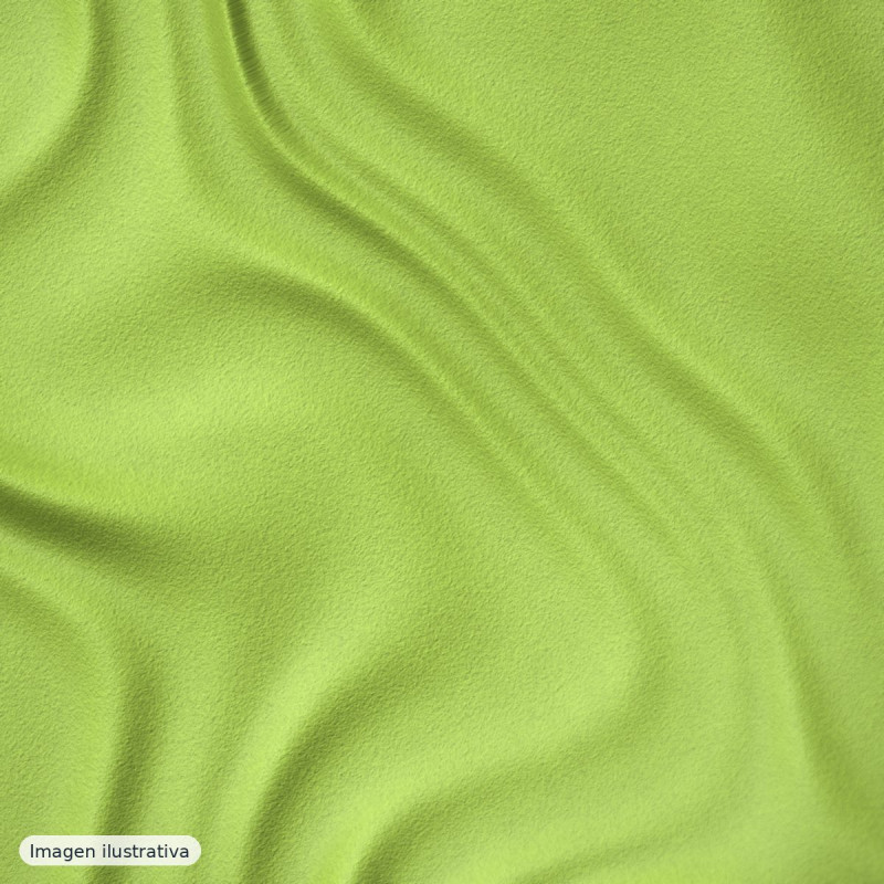 Crep mate verde lima — 100% poliéster