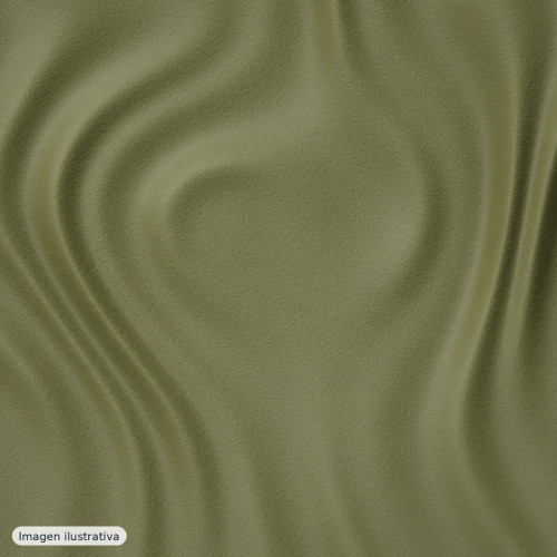 Crep mate verde oliva claro — 100% poliéster Crep mate verde oliva claro — 100% poliéster