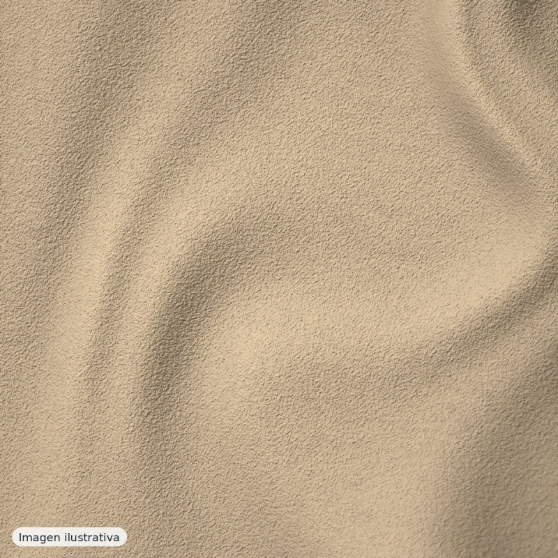 Crepé de lana elástico beige — 43% lana