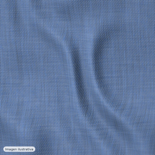 Denim algodón azul oscuro — 98% algodón