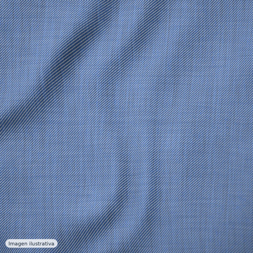 Denim bci poliéster reciclado azul oscuro — 70% algodón