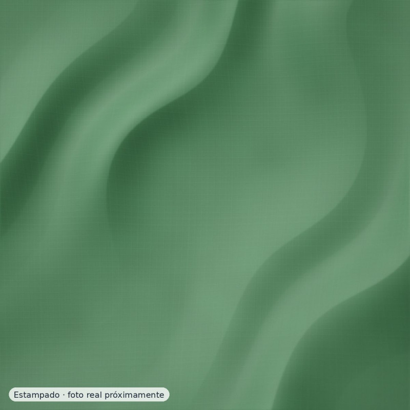 Fibra técnica Sorona estampado camuflaje verde — 100% poliéster