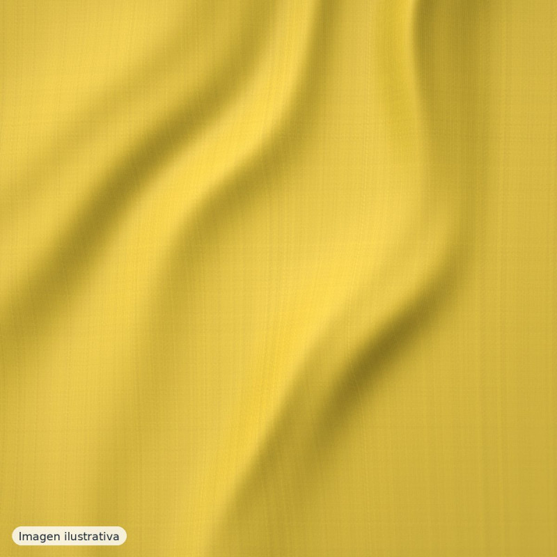 Gabardina elástica lisa amarillo lima — 97% poliéster