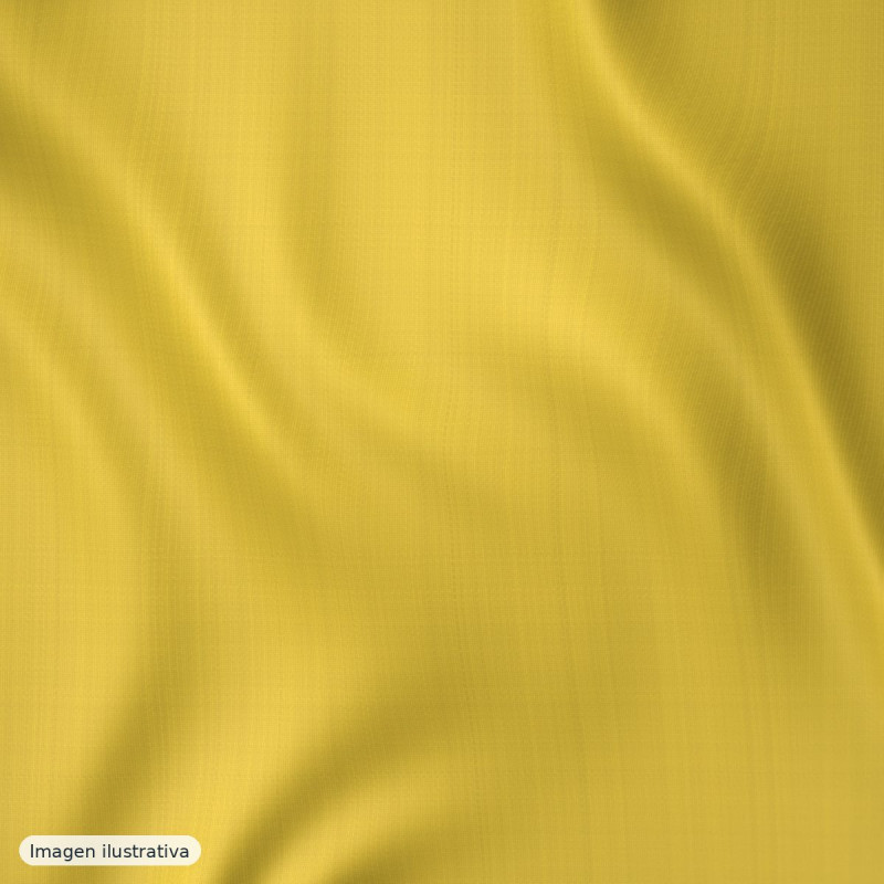 Gabardina elástica lisa amarillo vainilla — 97% poliéster