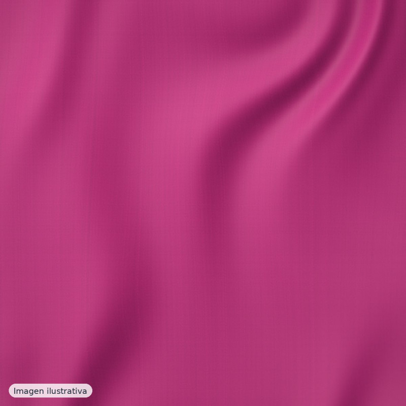 Gabardina elástica lisa buganvilla — 97% poliéster