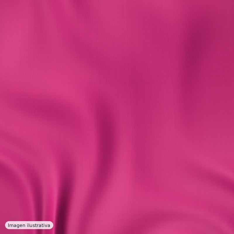 Gabardina elástica lisa fucsia intenso — 97% poliéster