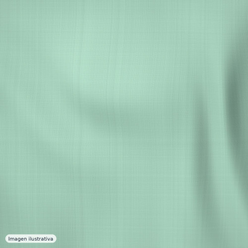 Gabardina elástica lisa verde menta suave — 97% poliéster