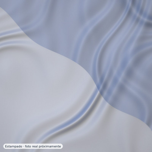 Gasa degradé chiffón azules — 100% poliéster Gasa degradé chiffón azules — 100% poliéster