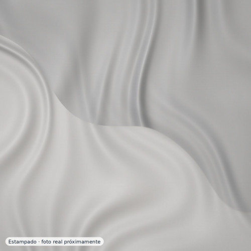 Gasa estampada manchas gris Gasa estampada manchas gris