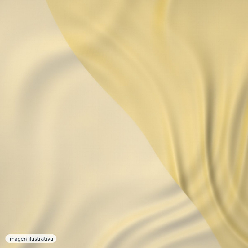 Gasa poliéster amarillo