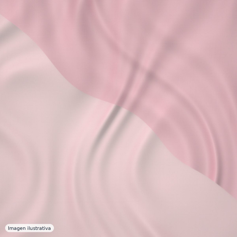 Gasa rosa nude — 100% poliéster