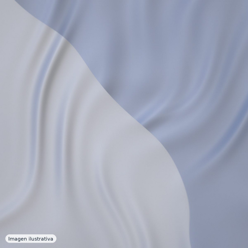 Gasa tornasol azul turquesa — 100% poliéster