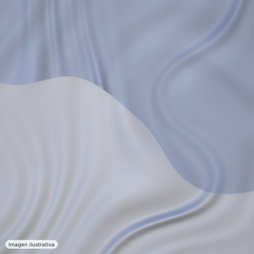 Gasa tornasol azul verdoso — 100% poliéster