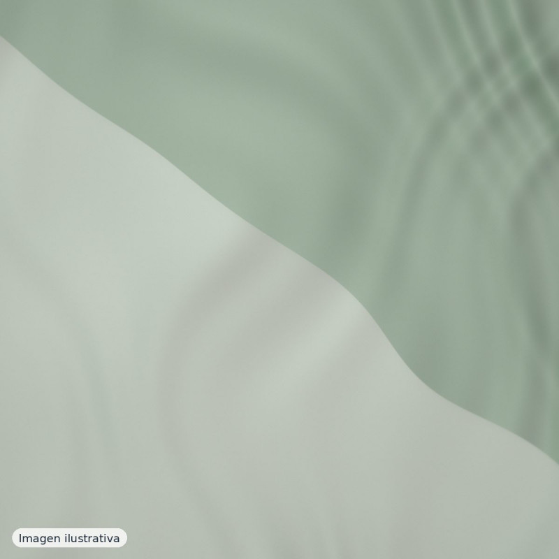 Gasa tornasol verde anade — 100% poliéster