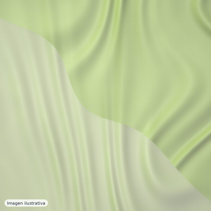 Gasa tornasol verde lima — 100% poliéster