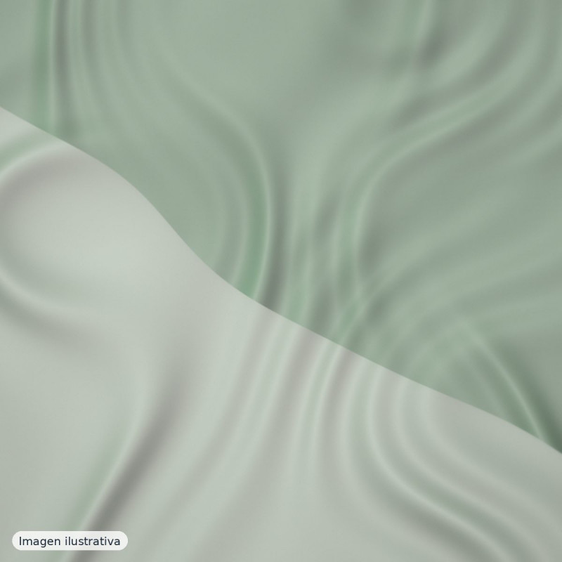 Gasa tornasol verde mar — 100% poliéster