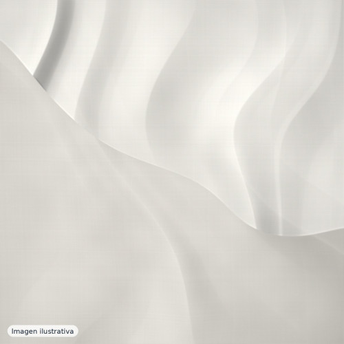 Gazar de seda blanco — 100% seda
