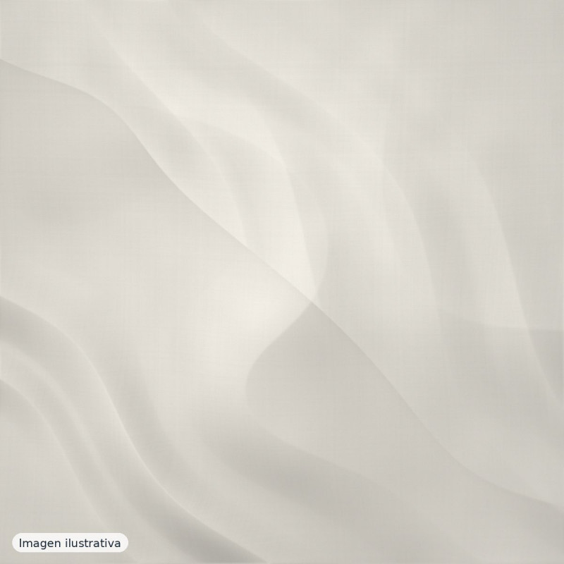 Gazar rústico blanco roto — 100% poliéster