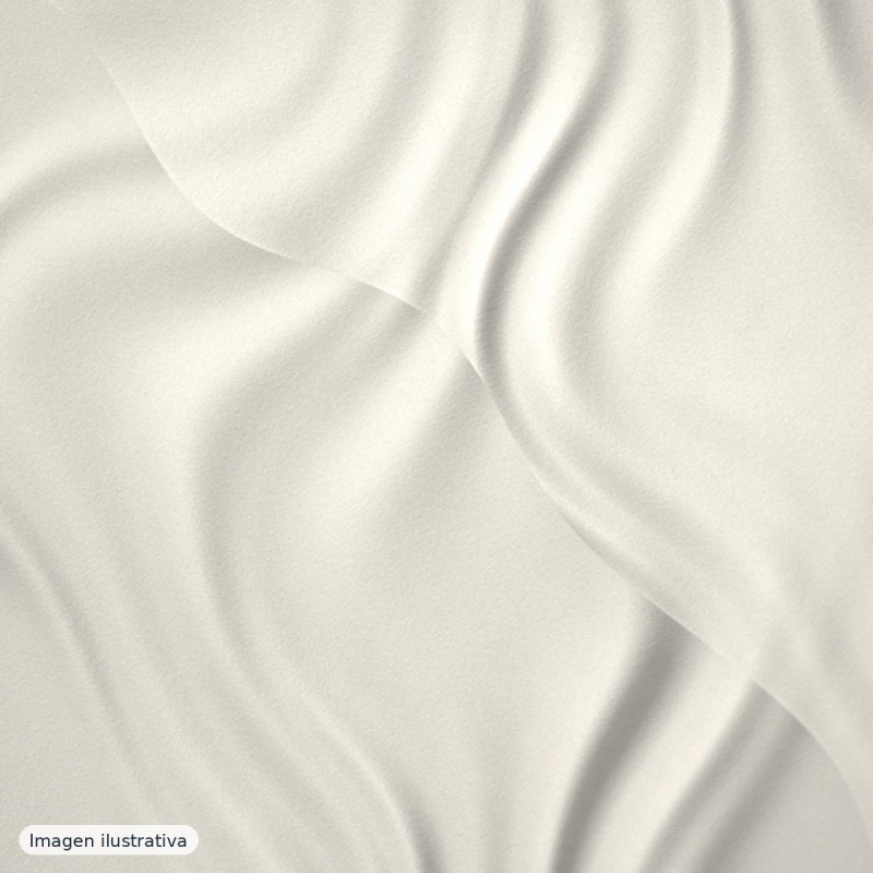 Georgette de seda blanco natural — 100% seda