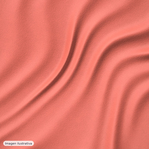 Granito crep sostenido coral — 100% poliéster